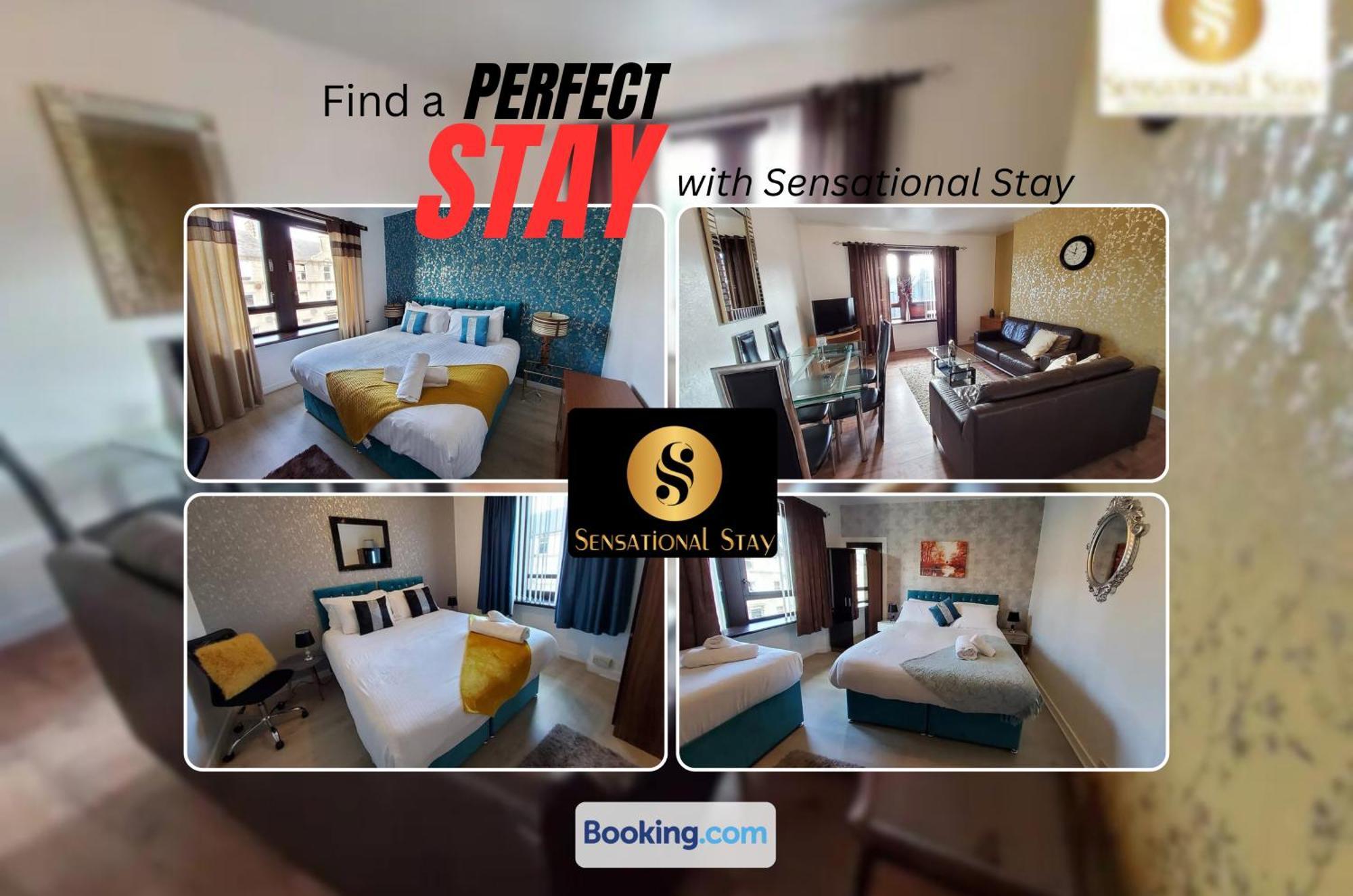 4 Bedroom By Sensational Short Lets & Serviced Accommodation, , Roslin Street With Free Wi-fi & Netflix Apartment